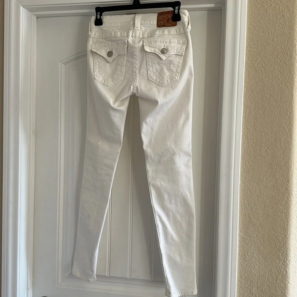 White True Religion skinny jeans - Picture 4 of 5